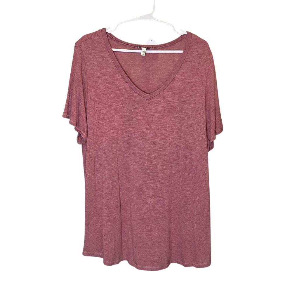 Soft Heather Rose Viscose Blend NWOT sz, XXL
